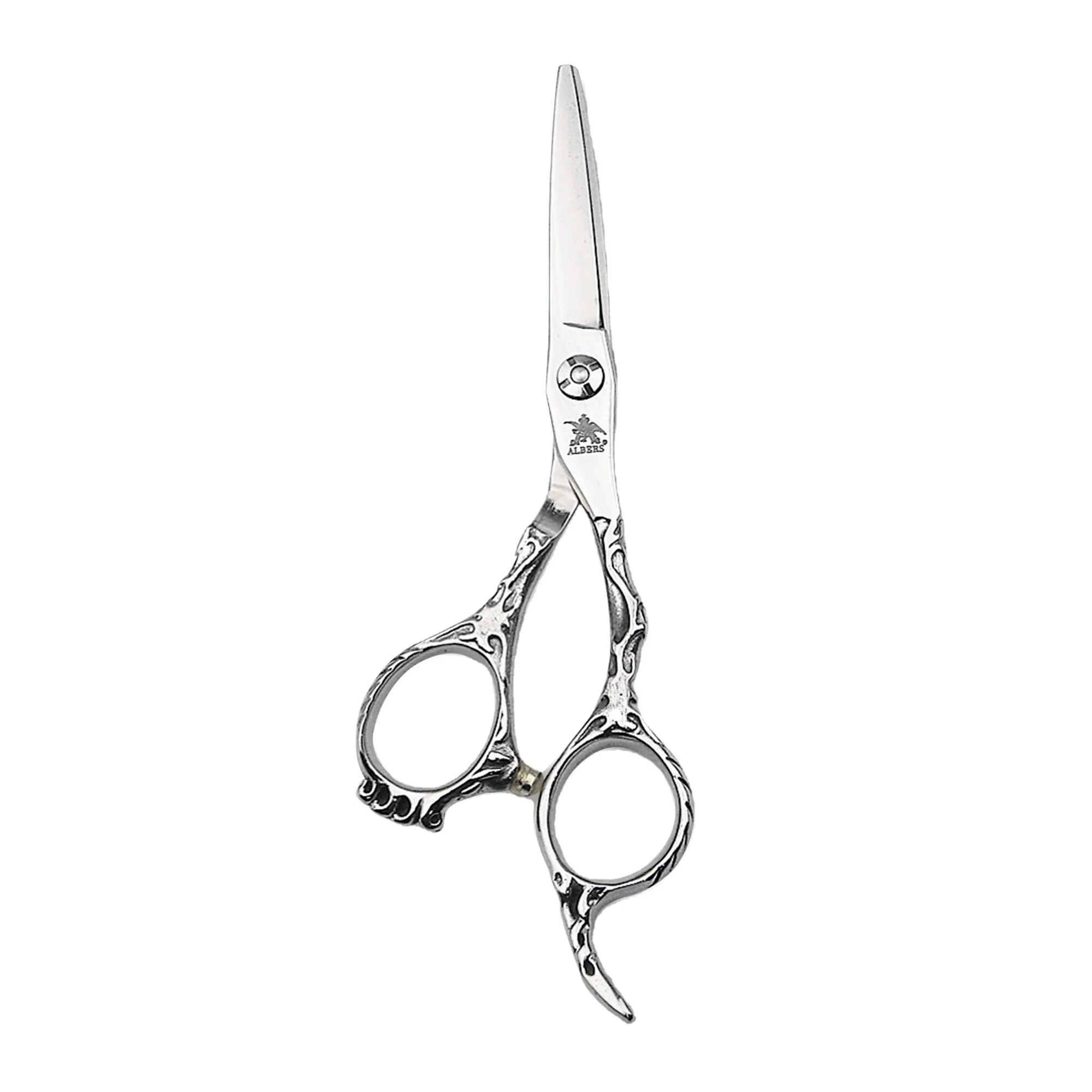 

MARIGOLD Hot scissors Japan 440c steel Barber Beard and design hair Shears Scissors Stainless Steel, Silver
