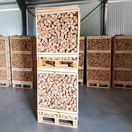 Kiln Dried Split Firewood On Pallets/ Firewood On Crates Buy Dried Firewood On Crates,Square