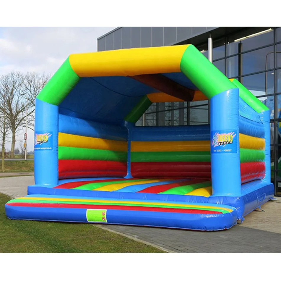 

Colorful giant outdoor kids castle bouncing inflatable toys for commercial used, Multi-color or customized color