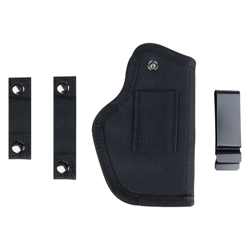 

Outdoor Sport Tactical IWB Hunting Airsoft Pistol Multifunction Nylon Gun Waistband Holster For All Sizes Handguns, Black