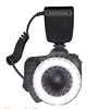 48 SMLED Macro Ring Flash Light With Lens Adapter For DSLR Camera Speedlite Flash Modeling Light