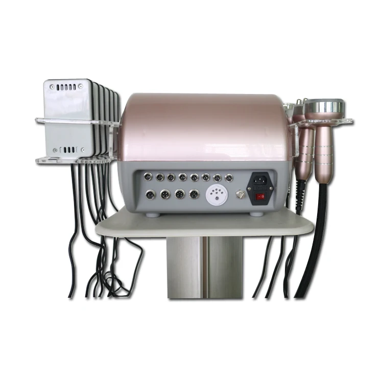 Newest 6 In 1 RF Cavitation Laser Lipolaser Body Slimming Weight Loss Machine