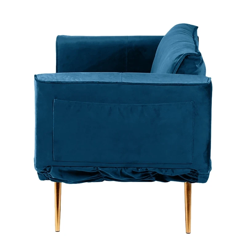 Blue Velvet Divano Divan Sofa Bed Living Room Furniture Sofa Buy Divan Sofa Bed,Divan Living