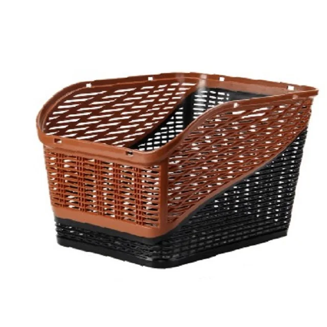 Classical Bicycle Carrier Basket Mesh Basket Plastic Rear Carrier Baskets