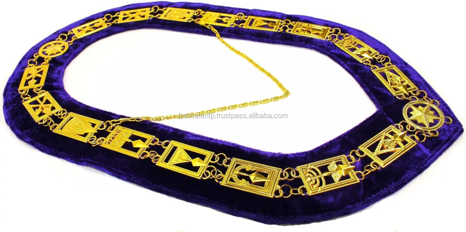 6 Lot Cryptic Mason Royal & Select Master Chain Collar Regalia Masonic Jewel 