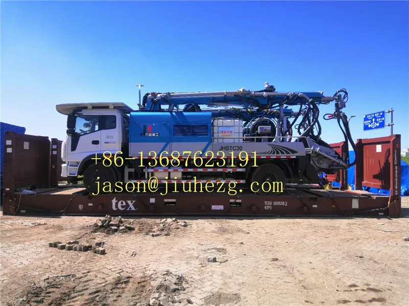 Wet shotcrete machine