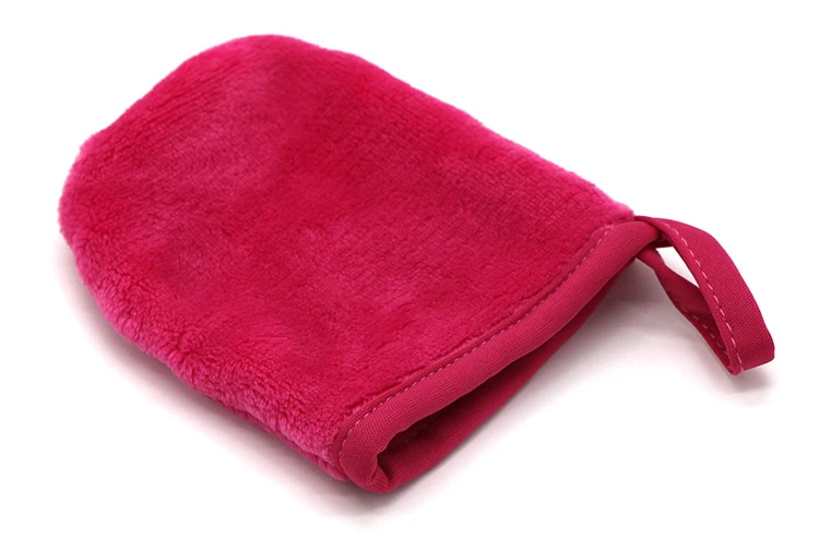 Reusable Spa Gloves Face Cleaning Mitts Microfiber Makeup Remover Glove