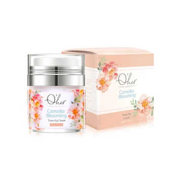 

Q'her Brightening white tone up cream whitening skin glowing face cream