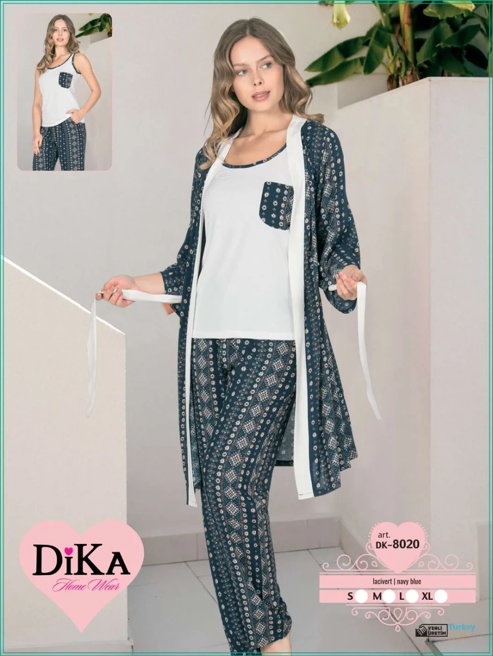Dika Pajamas 2020 Summer Collection Turkish Fashion - Buy Pajamas ...