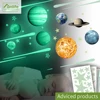 Glow in the dark solar system wall stickers set a perfect gift for DIY house decoration and for early education in kids bedroom