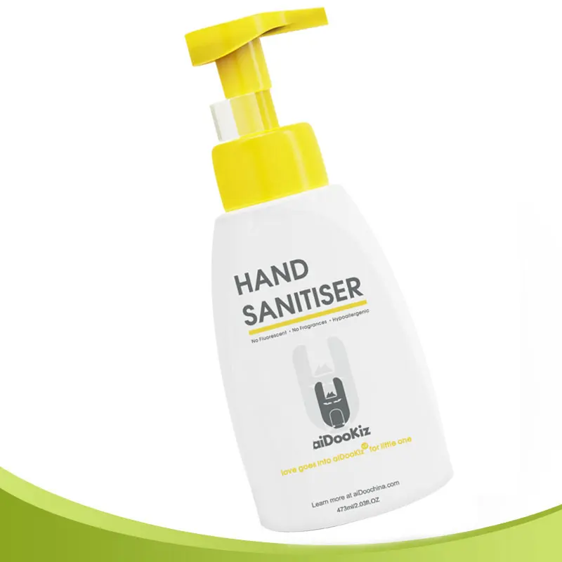 
aiDooKiz Moisturizing Hand Wash for Baby Plant-Based Gentle Cleanser with Aloe Essential 