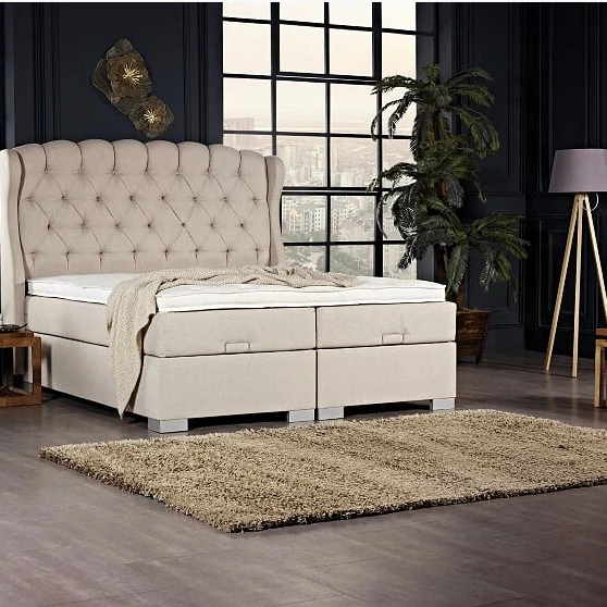 
Chesterfield Queen bed boxspring by UYKUSAN 