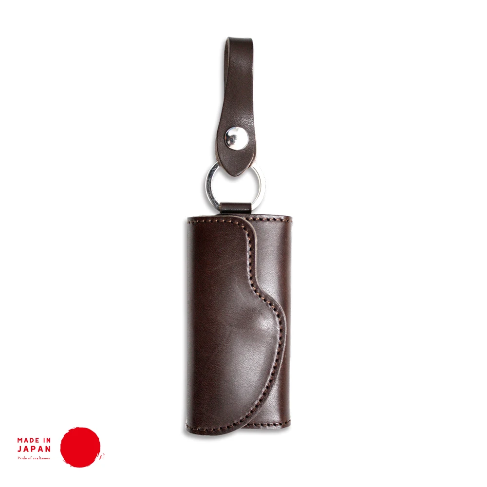 
[ TOCHIGI LEATHER ] Trifold Key Holder   Made in Japan 