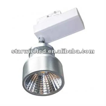 High quality 4 wire 3 phase light exhibition track light dimmable led track light