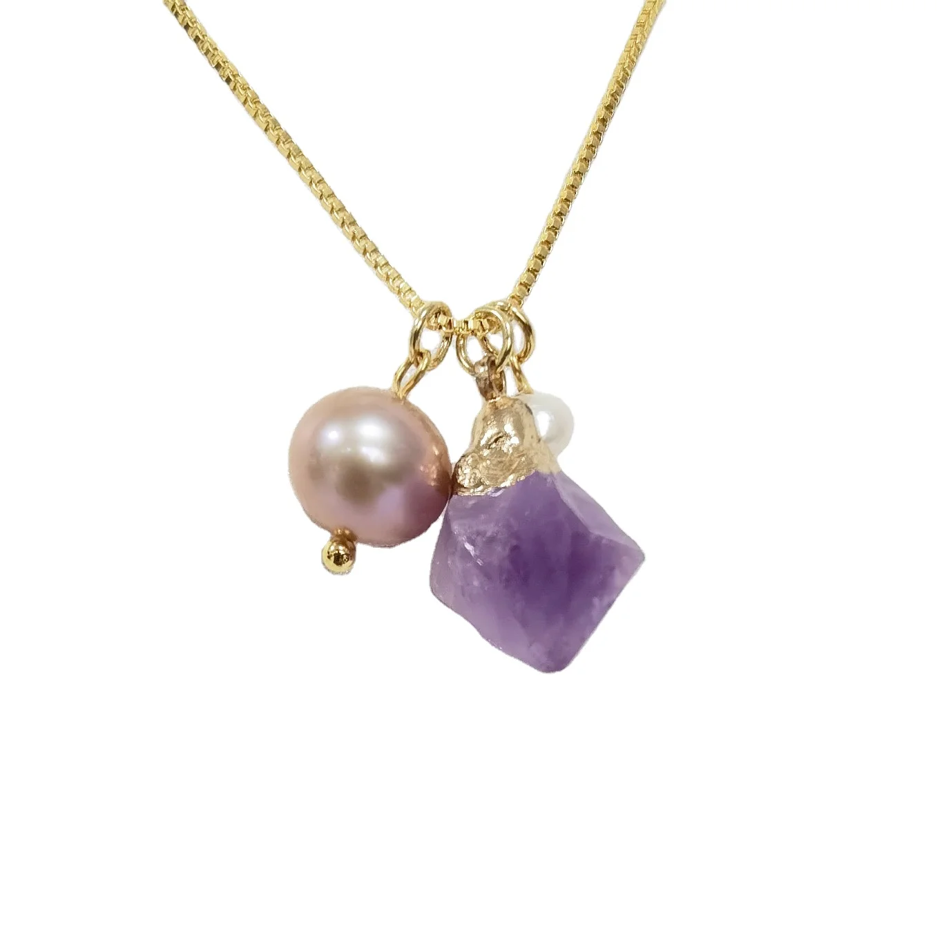 

6 diffrient Fashion pearl jewelry Crystal flower real leaf 18k gold plated temperament Drop Necklace factory