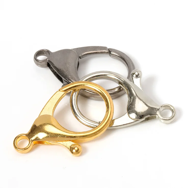 

Good Quality Heavy Lobster Clasps Hooks Connector Charm Finding, Silver tone/antique bronze/black/golden