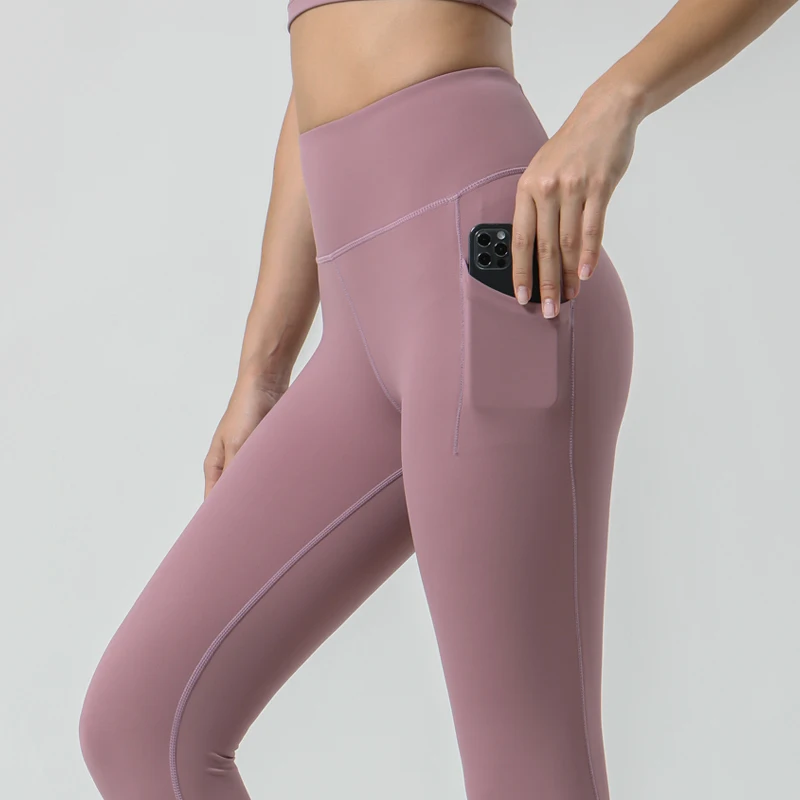 

Wholesale Gym Leggings For Women Tiktok Workout Scrunch Butt High Waist Butt Lift Sports Fitness With Pockets Booty Yoga Pants