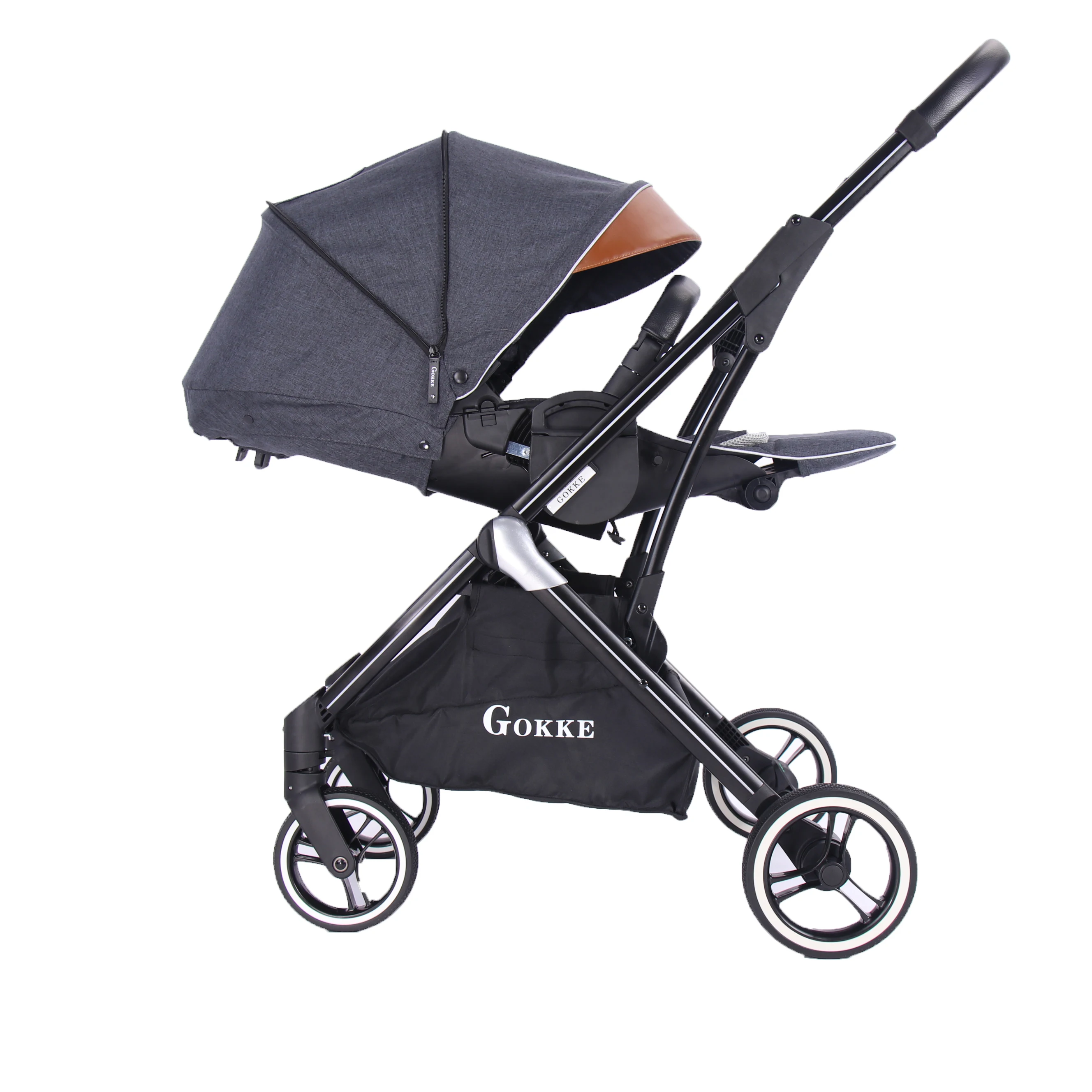 

Wholesale factory lightweight reversible small folding OEM baby strollers