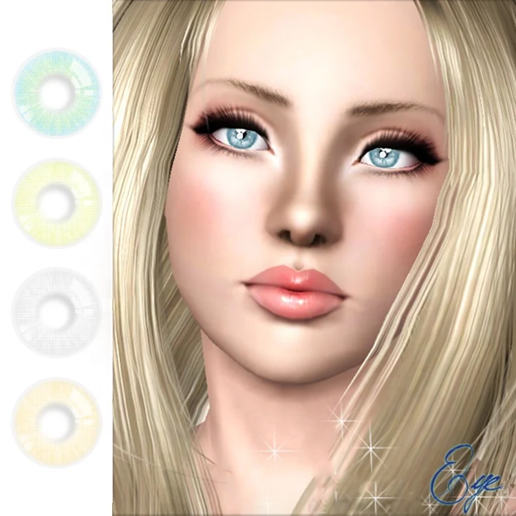 Hot Selling natural color contact lens super natural 13 colors contact lenses natural color lentes de contacto