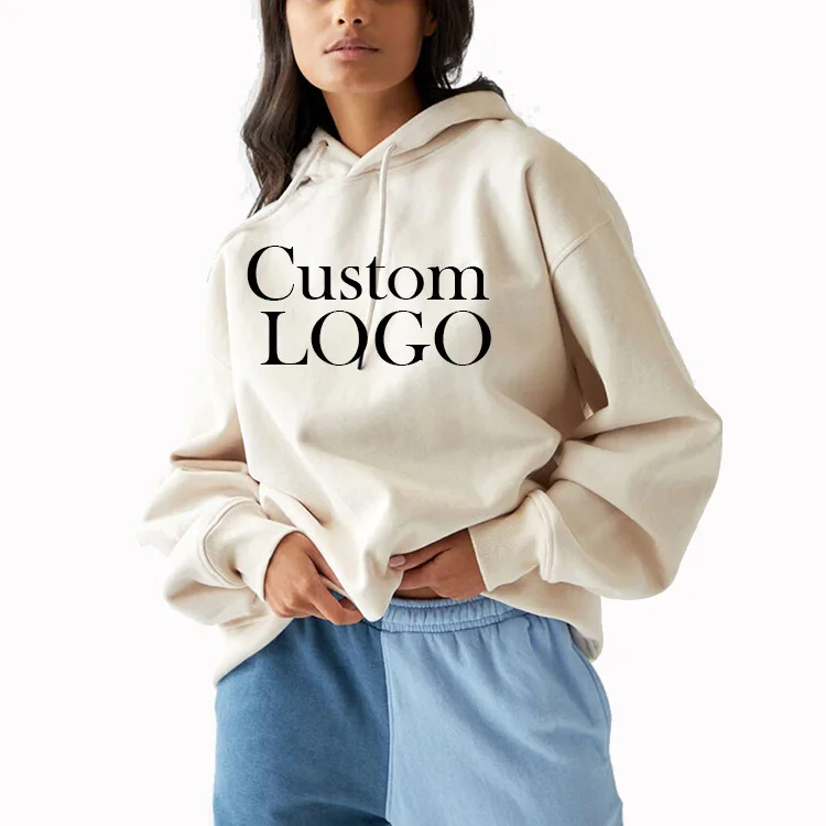

jumper hoodie custom logo clothing pullover women hoodies, Customized color
