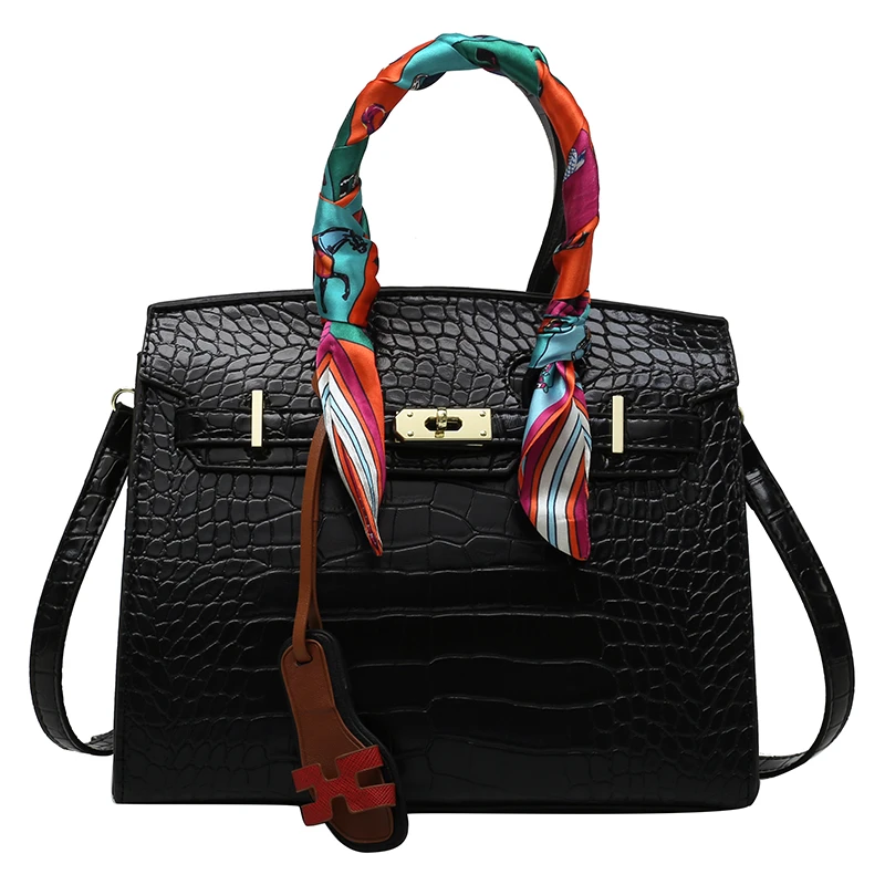 

2021 Serpentine new silk scarf platinum bag fashion one-shoulder handbag messenger female bag, 6colors
