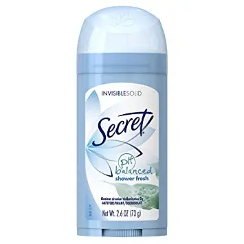 

Secret Invisible Solid Antiperspirant Deodorant for Women (Pack of 5)