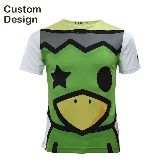 

Full Printing Stock T-Shirt Manga Polyester T Shirt Fabric