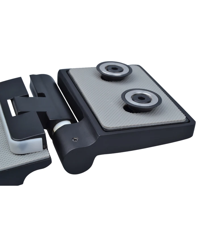 Doorplus Matt Black Frameless Lift Glass Hinge For Shower Cubicles