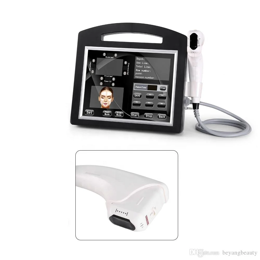 
2020 4D hifu+ultrasound Radar line V-max face lifting 2 in 1 hifu machine 