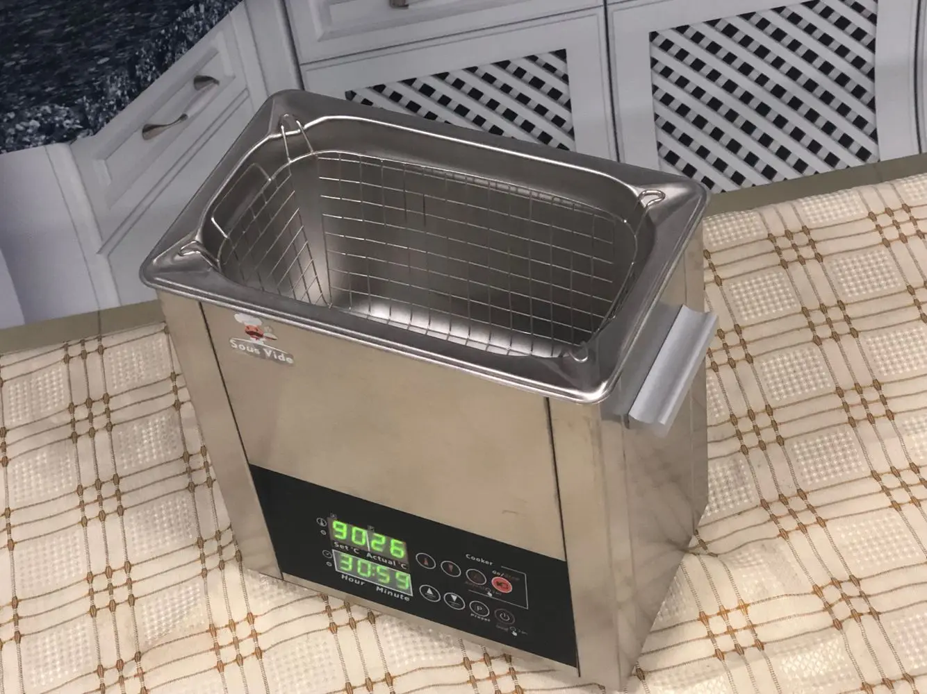 Stainless Steel 4l Water Bath Container With Professional Function