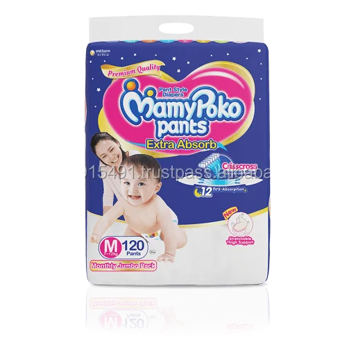 Buy MamyPoko Extra Absorb New Born Pants 76 count (Up to 5 kg) Online at  Best Prices in India - JioMart.