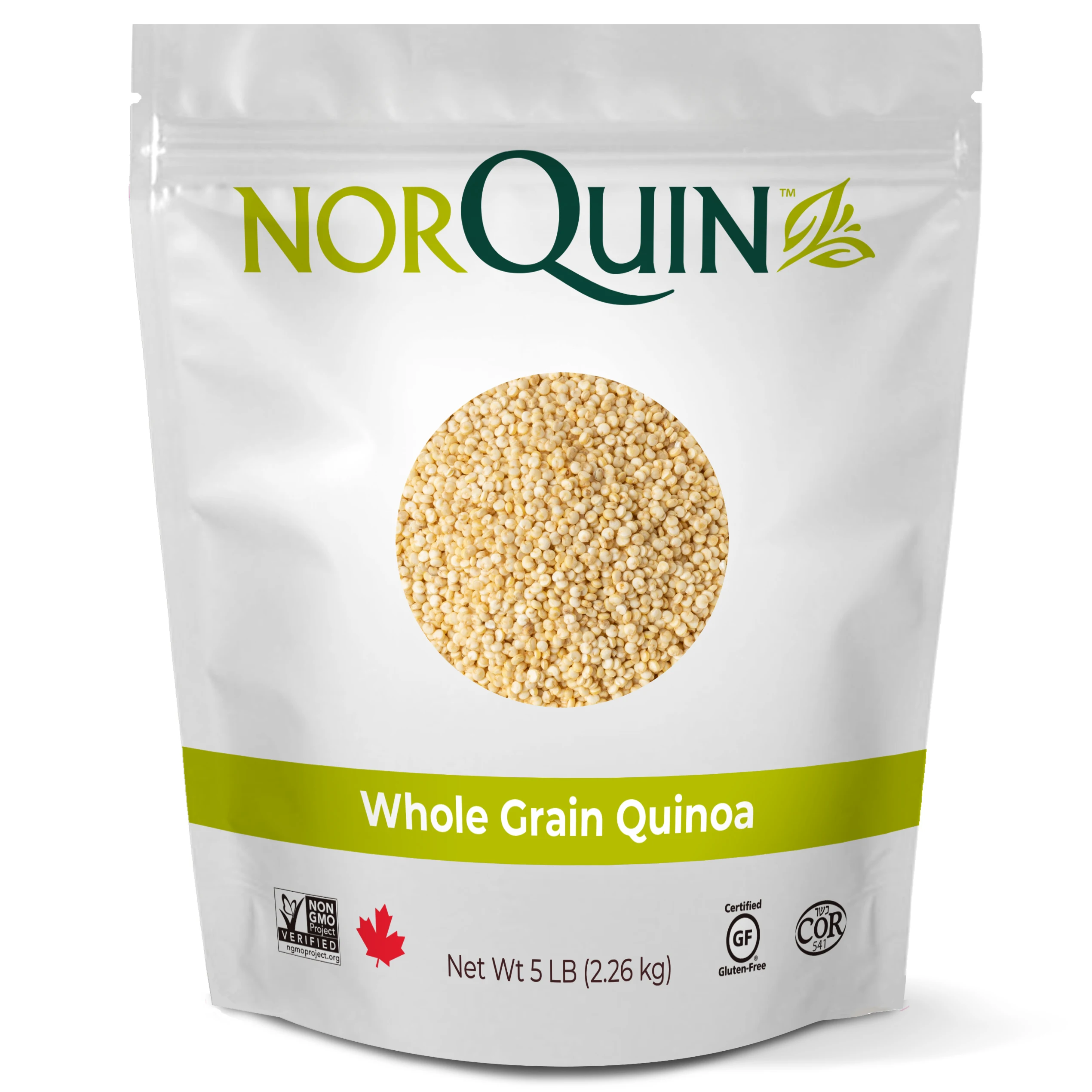 White Quinoa 5 Lbs. Buy Quinoa Gluten Free Kosher Plant Based Protein Halal Traceable