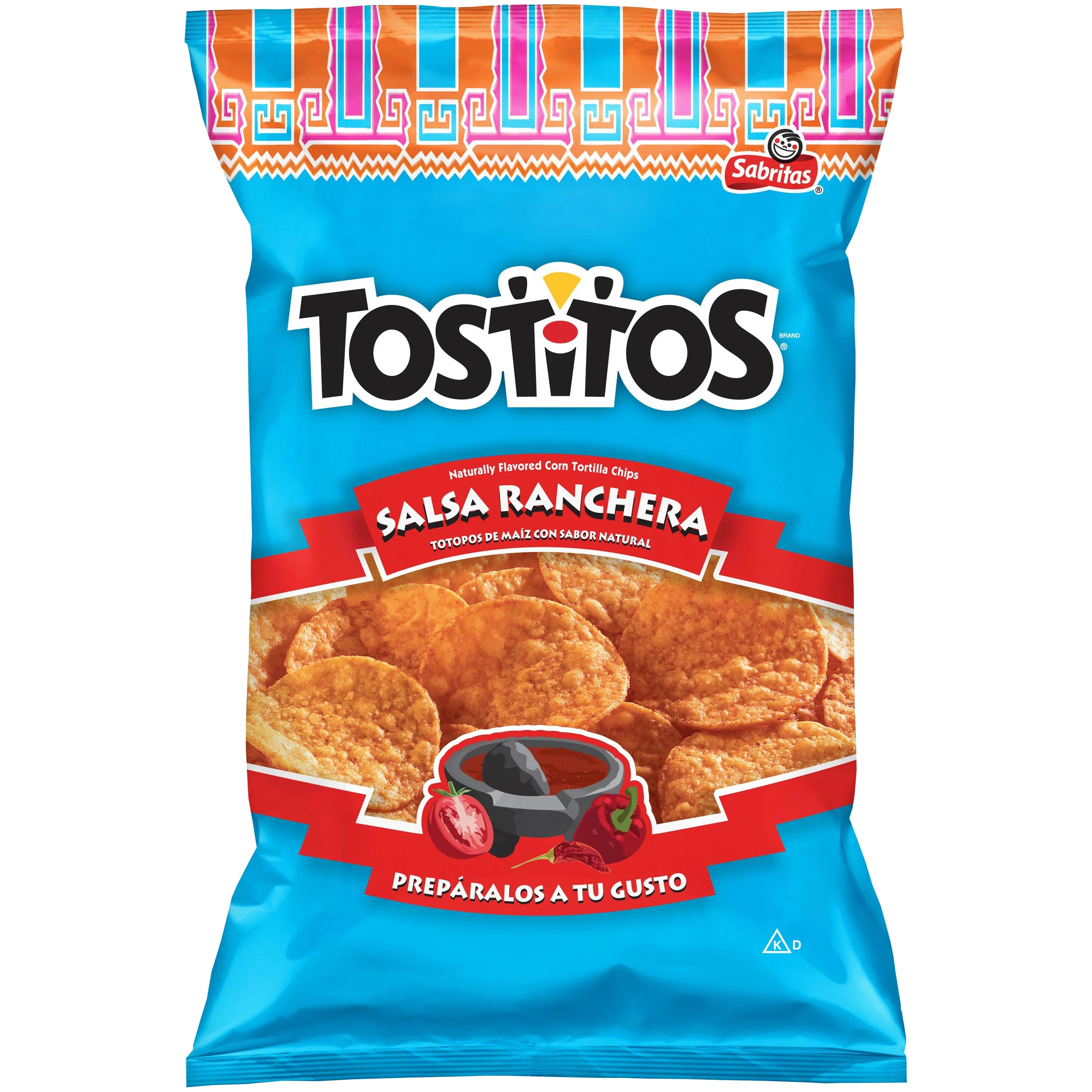 
TOSTITOS SABRITAS Salsa Ranchera Tortilla Chips 350g 