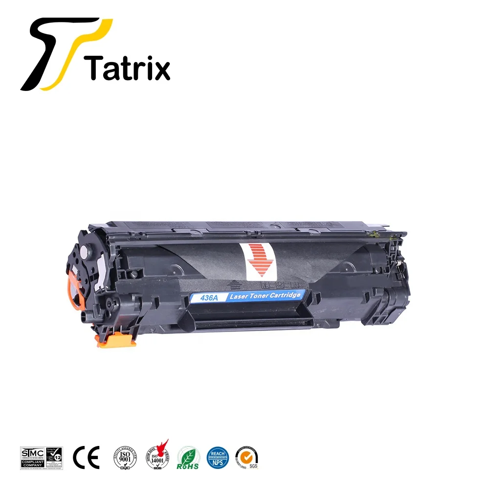 Tatrix 36a Cb436a Cb436 436 436a Premium Compatible Laser Black Toner Cartridge For Hp Laserjet P1505 Printer Cb436a Toner Buy Cb436a Print Cartridge For Hp Printer Cartridge Cb436a Cartouche D Impression For Hp