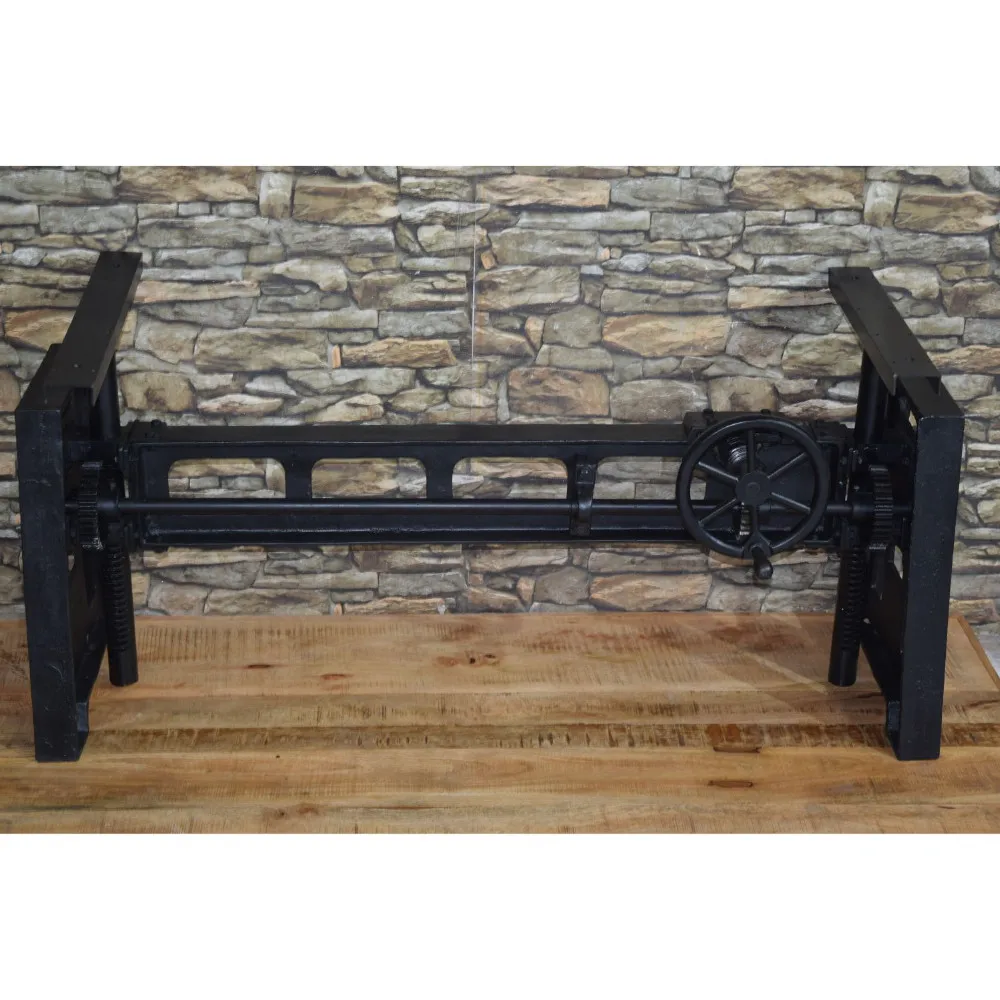 Heavy Mechanic Industrial Cast Iron Crank Mechanism Table Base Buy