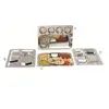 Indian Mess Tray Wholesale Stainless Steel School Rectangle Tray