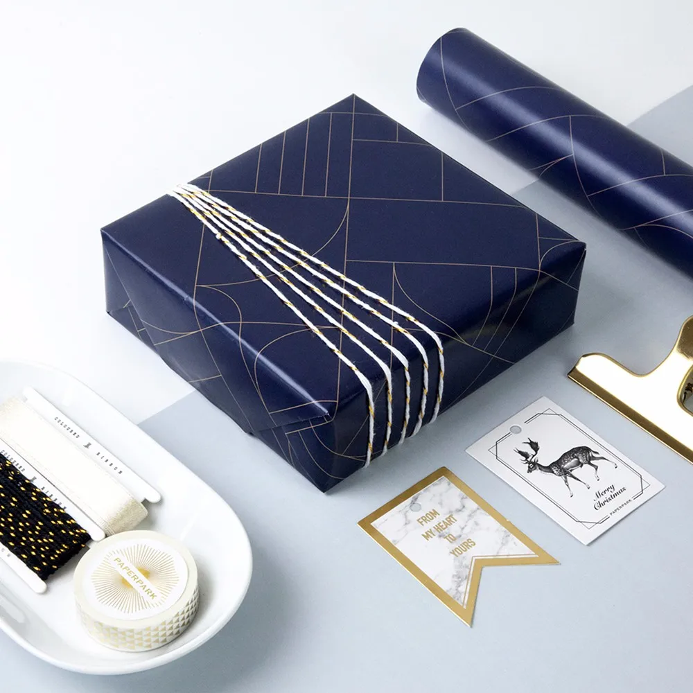 
Gift Wrapping Paper Roll Custom Printed Gift Christmas Tissue Paper 