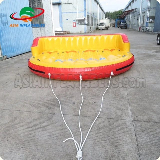 

Floating Water Sofa For Watersports / Crazy UFO Inflatable Towable Boat Water Toy