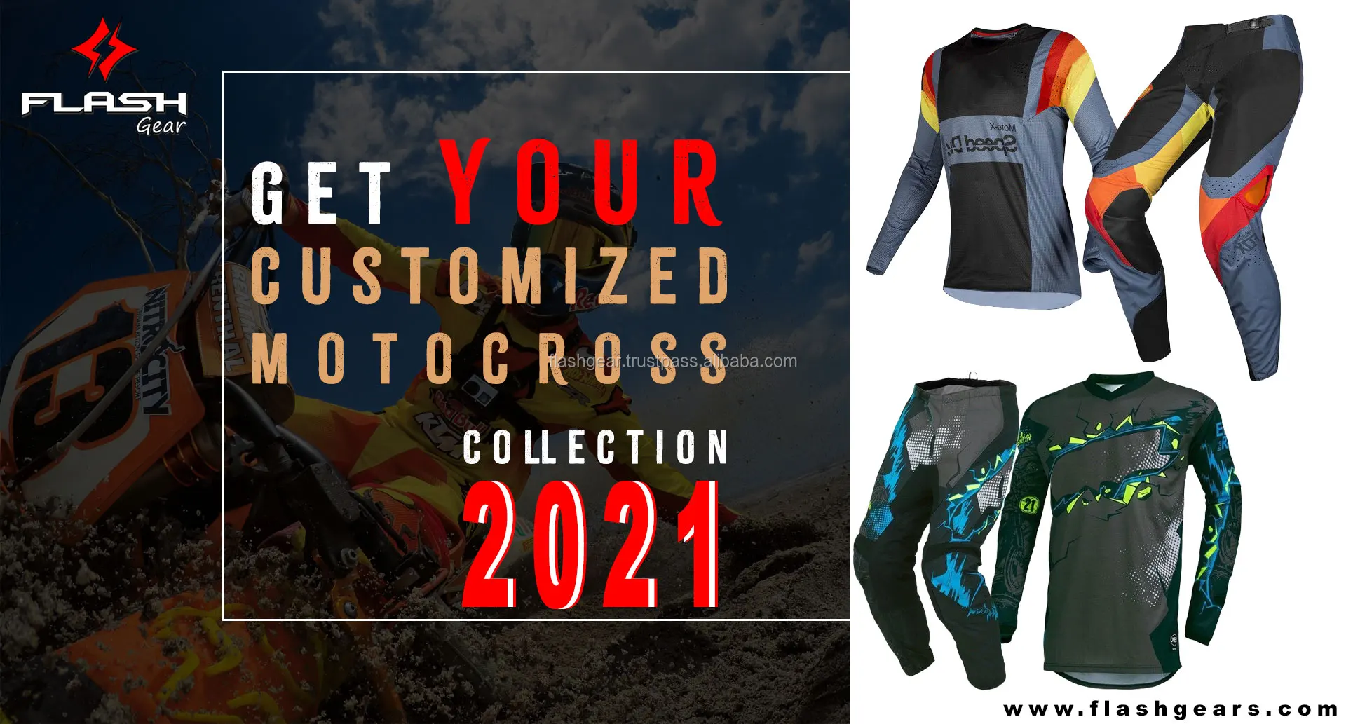 Custom Made Dirt Bike Racing Jersey New best MX Motocross Sublimated Jersey Pant, Enduro Bike