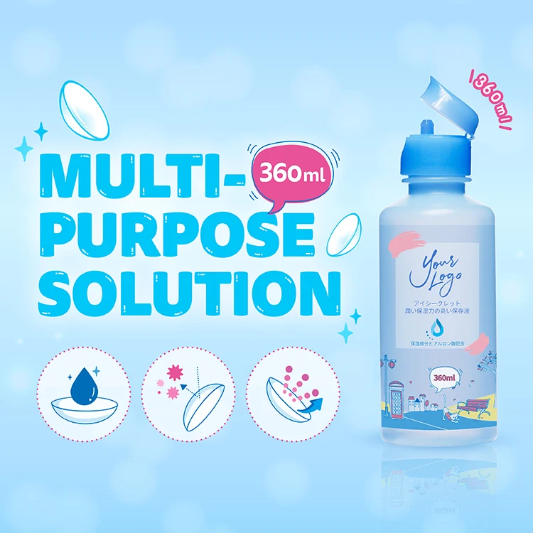 
Contact Lens Cleaning 360 ml Multi-Purpose Solution 