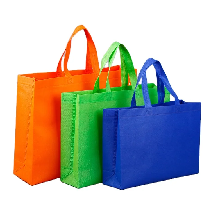 

Wholesale bulk environmental non-woven shopping bag customized non woven shopping bag printing logo with low price, Customized color