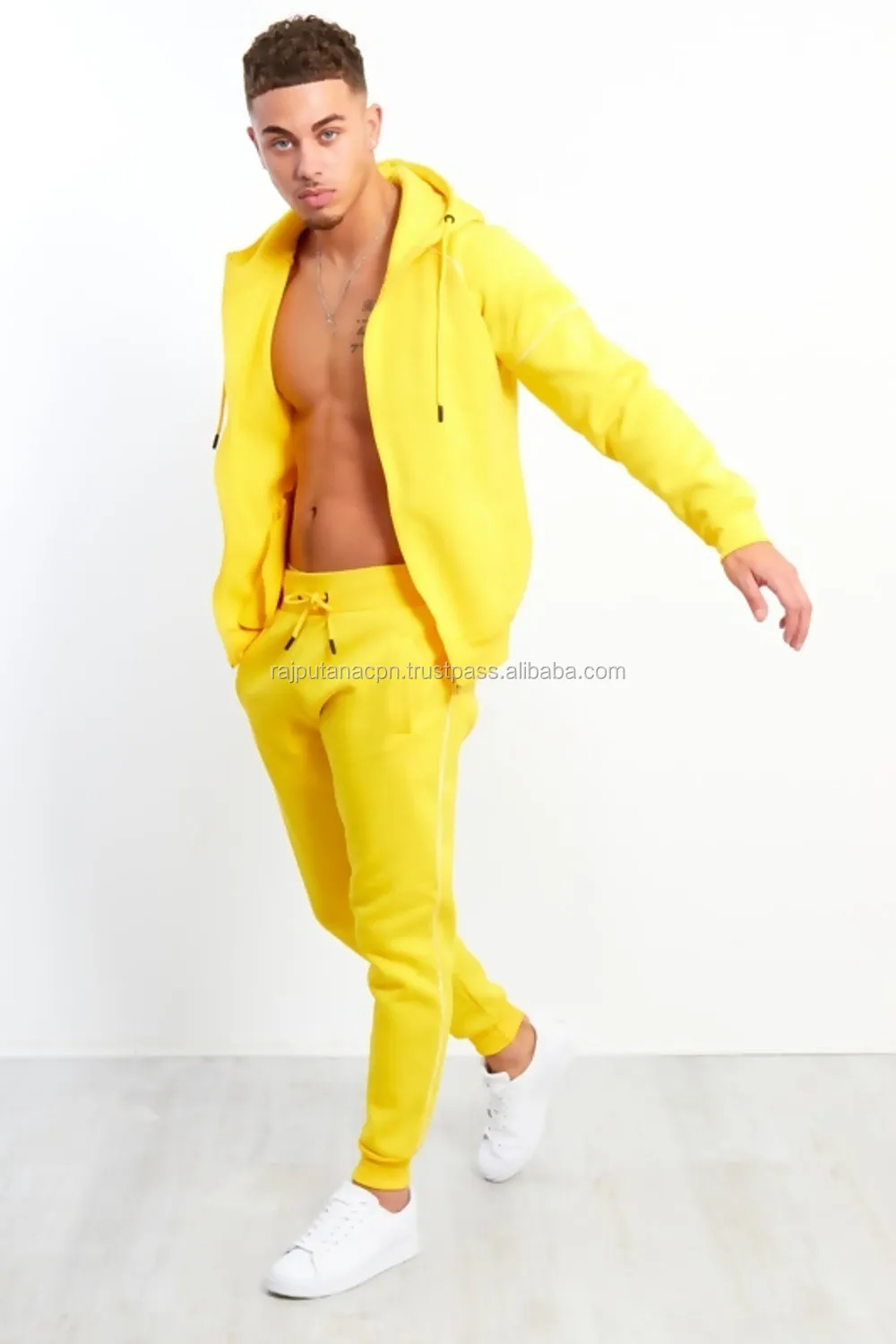 mens yellow jumpsuit