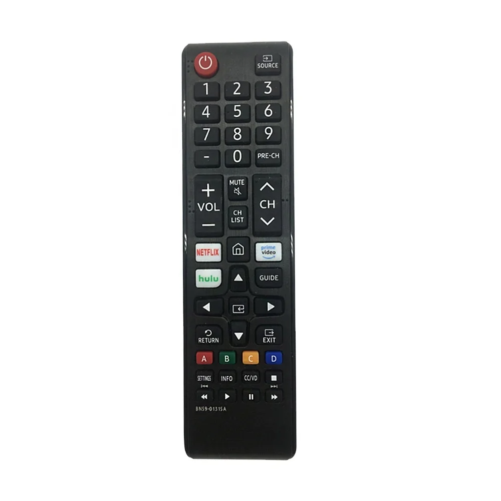 

New Replacement BN59-01315A For Samsung 4K UHD smart TV remote control Fernbedienung With Netflix button, Black