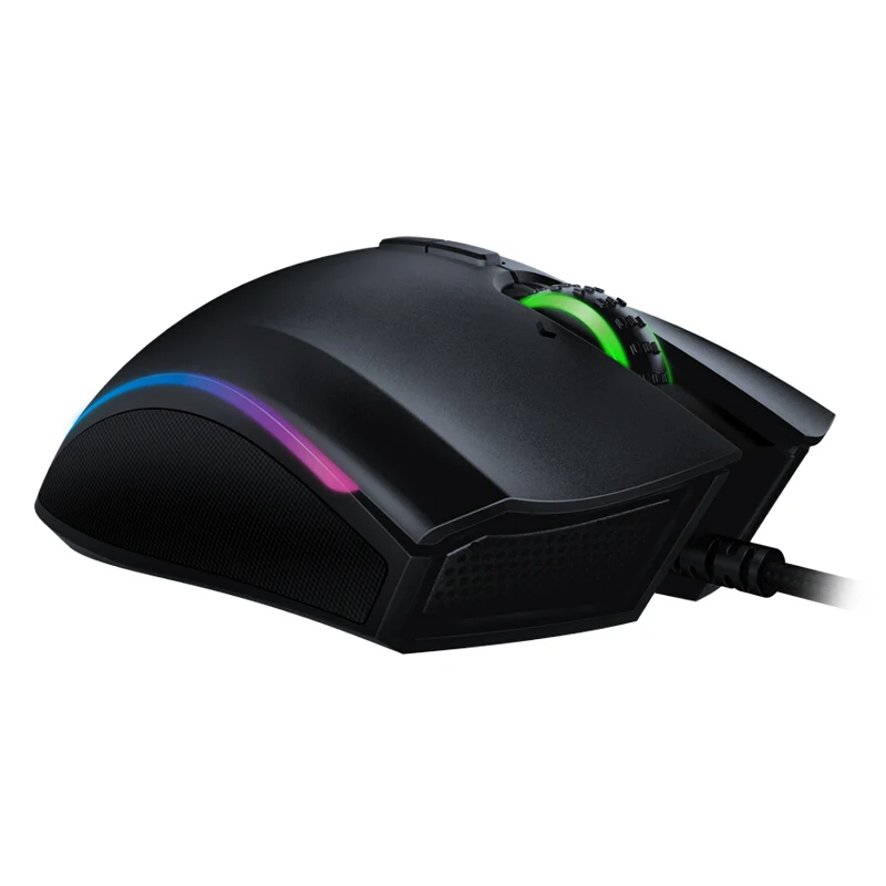 

Razer Mamba Elite 5G mouse computer wired gaming 16000 DPI laser usb 7keys, Black