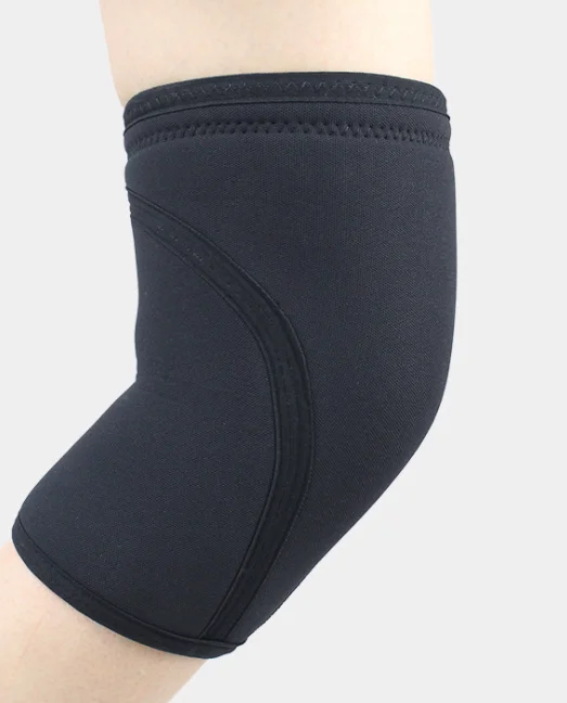 

Amazon best seller knee pads 7mm 5mm rodilleras neopreno lifting weight knee brace, Black
