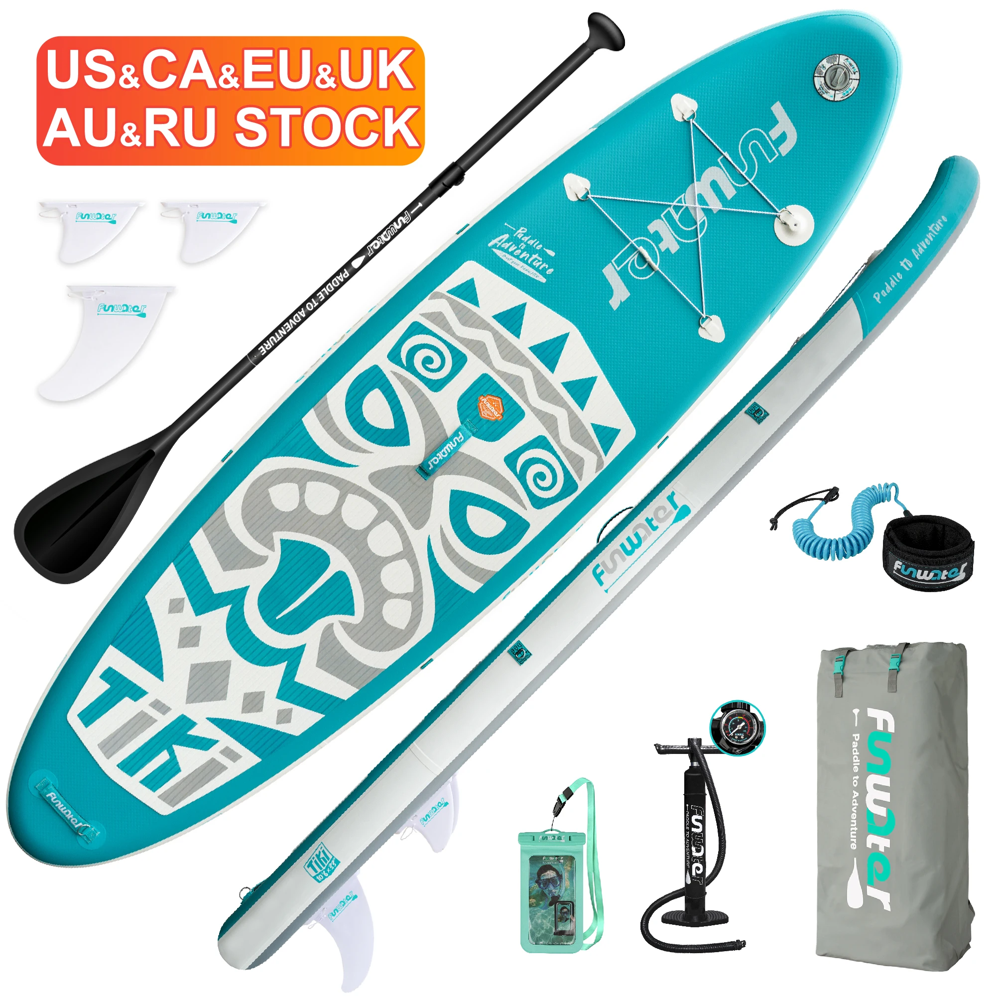 

FUNWATER Dropshipping OEM paddling board padleboard soft surfboard wholesale sup paddle board inflatable paddleboard sup board