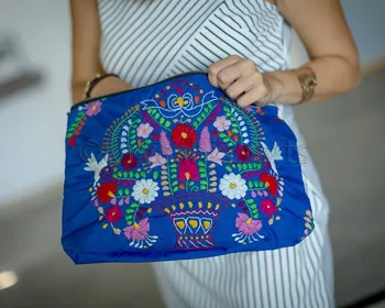 Wholesale Bohemian Extra Large Clutch Ethnic Handbag Embroidered Clutch Purses Bag - Buy ...