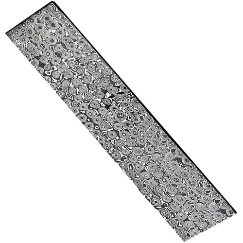 
CUSTOM HAND MADE DAMASCUS BILLET BAR WITH RAIN DROP PATTERN FOR MAKING THE BEST QUALITY KNIFE 