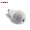 Wireless Bulb WiFi Fisheye Network IP CCTV Security Camera bulb cheap ip security camera 360 VR panoramic view CAMERA