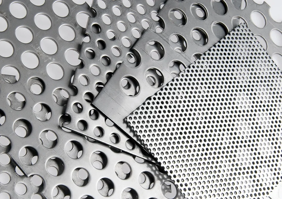 Round Hole Perforated Stainless Steel 304 Plate Length 1m Perforated ...